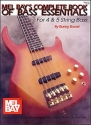 BRUNEL B Complete Book of Bass Essentials Bass Lehrbuch mit DVD