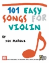 101 Easy Songs For Violin Violine Spielbuch