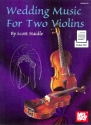 Wedding Music (+online-PDF) for 2 violins