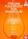 Italian Folk Music (+Online Audio) for mandolin