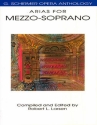 Arias for mezzo soprano and piano