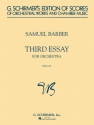 Samuel Barber, Third Essay For Orchestra Op.47 Orchestra Partitur