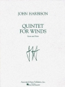 John Harbison, Quintet for Winds Blserquintett Partitur + Stimmen