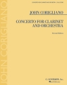 John Corigliano, Concerto for Clarinet And Orchestra Clarinet and Orchestra Partitur