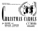 Christmas Carols for Band or Brass Choir Baritone BC Stimme