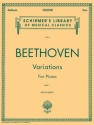 Ludwig van Beethoven, Variations For Piano Book 1 Klavier Buch