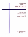 30 Spirituals for voice and piano