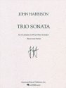 Trio Sonata for 2 clarinets in bb and bass clarinet score and parts