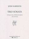 John Harbison, Trio Sonata 3 Saxophones Partitur + Stimmen