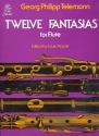 12 Fantasias for flute