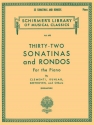 32 Sonatinas and Rondos Klavier Buch