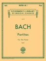 Johann Sebastian Bach, Partitas Book 1 Klavier Buch