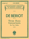 3 Duos concertants op.57 for 2 violins parts