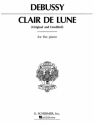 Claude Debussy, Clair de Lune Klavier Buch