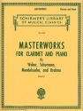 Masterworks for clarinet and piano by Weber, Schumann, Mendelssohn, Brahms