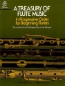 A Treasury of Flute Music in progressive Order for beginning Flutists fr Flte und Klavier