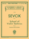 School of Violin Technics, op.1 vol.1 for violin