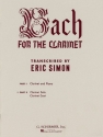 Bach for the Clarinet vol.2 for 1-2 clarinets score