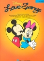 Disney Love Songs: Songbook for easy piano