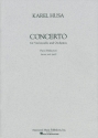 Karel Husa, Concerto for Violoncello and Orchestra Cello und Klavier Buch