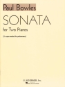 Paul Bowles, Sonata for 2 Pianos Piano, 4 Hands Buch