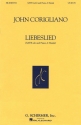 John Corigliano, Liebeslied SATB and Piano 4 Hands Chorpartitur