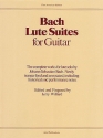 Lute Suites for guitar the complete works for lute solo by J.S. Bach. newly transcribed