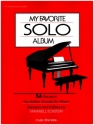 My favorite Solo Album 54 pieces in the earlier grade for piano