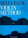 Violin Method vol.1 (en/sp) provided with original exercises and suggestions by L. Auer