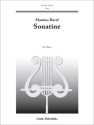 Maurice Ravel Sonatine Klavier Solostimme
