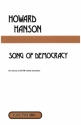 Song Of Democracy for mixed chorus and piano score