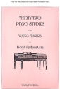 32 Piano studies for young fingers