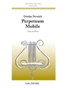 Ottokar Novacek Perpetuum Mobile Violine und Klavier Partitur und Stimmen