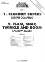 Andrew Balent, Joseph Compello Clarinet Capers/Flam, Snap, Twinkle a Blasorchester Partitur