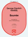 George Frideric Handel Bourree 3 Klarinetten Partitur und Stimmen