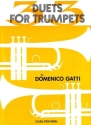 Domenico Gatti 33 Celebrated Duets 2 Trompeten Spielpartitur