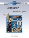 Sean O'Loughlin Resolution Blasorchester Partitur und Stimmen