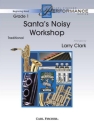 Larry Clark Santa's Noisy Workshop Blasorchester Partitur und Stimmen