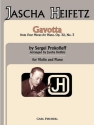 Sergei Prokofiev Gavotta Violine und Klavier