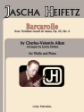 Charles-Valentin Alkan Barcarolle Violine und Klavier Klavierauszug mit Solostimme