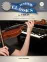 CF12112 Festival Classics (+mp3-CD) for violin and piano with printable piano accompaniment