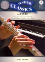 Festival Classics (+mp3-CD) for flute and piano with printable piano accompaniment