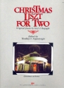 Christmas Liszt for two for piano 4 hands score