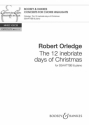 The 12 inebriate Days of Christmas for mixed chorus and piano score