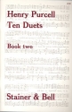 10 Duets vol.2 (nos.7-10) for 2 voices and keyboard