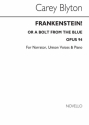 Frankenstein Vocal Score Piano, Vocal and Guitar Partitur