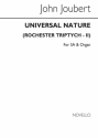 John Joubert, Universal Nature Soprano 2-Part Choir Organ Accompaniment Buch