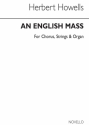 Herbert Howells, An English Mass SATB and Piano Buch