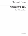 Michael Rose, Fiddler's Ten (Violin and Piano acc.) Violine und Klavier Buch