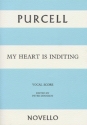 Henry Purcell, My Heart Is Inditing SATB and Organ Buch